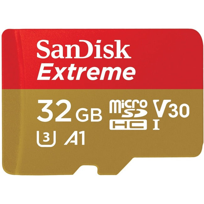 32Gb Extreme Micro Sdhc Uhs-I,90/60Mb/S Card With Adapter