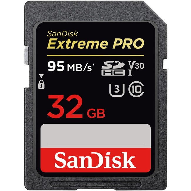 32Gb Extreme Pro Sdhc Uhs-I,95/90Mb/S