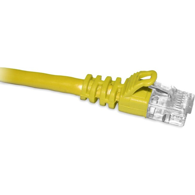 3Ft Cat6 Yellow Snagless Patch,Cord Booted 550Mhz Taa Compliant