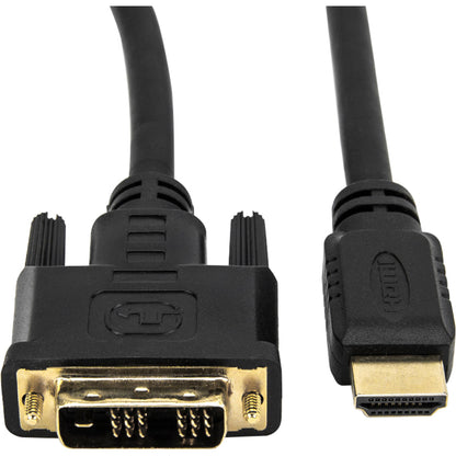 3Ft Hdmi To Dvi-D M/M Cable Dvi,18+1 Gold Plated Shielding Blk