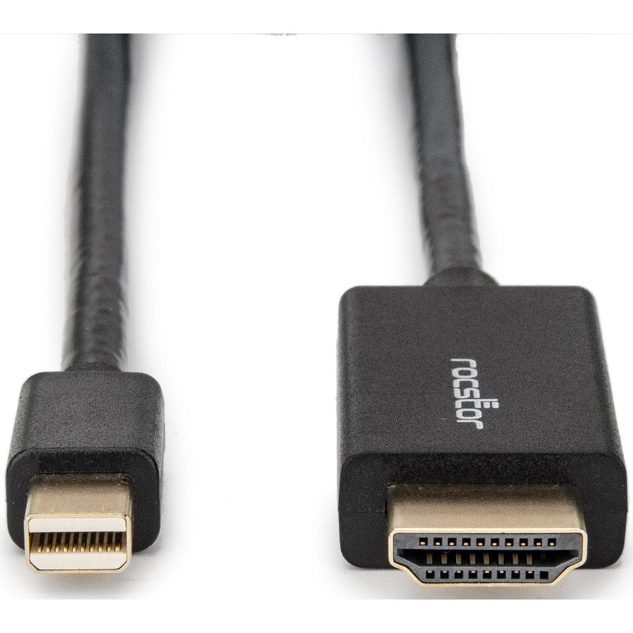 3Ft Mini Displayport To Hdmi,M/M 4Kx2K 30Hz Cable Black