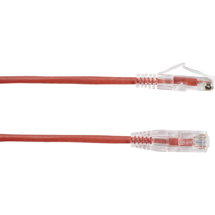 3Ft Red Cat6A Slim 28Awg Patch,Cable 500Mhz Utp Cm Snagless