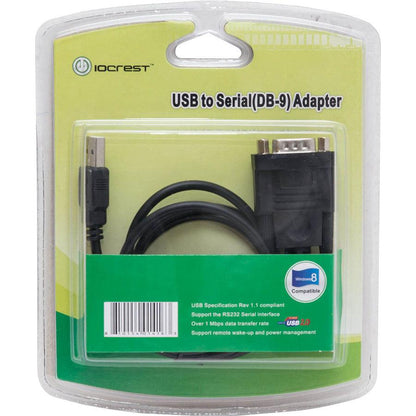 3Ft Sy-Ada15006 Usb To Ser,Rs232 Db9 Cable Adapter