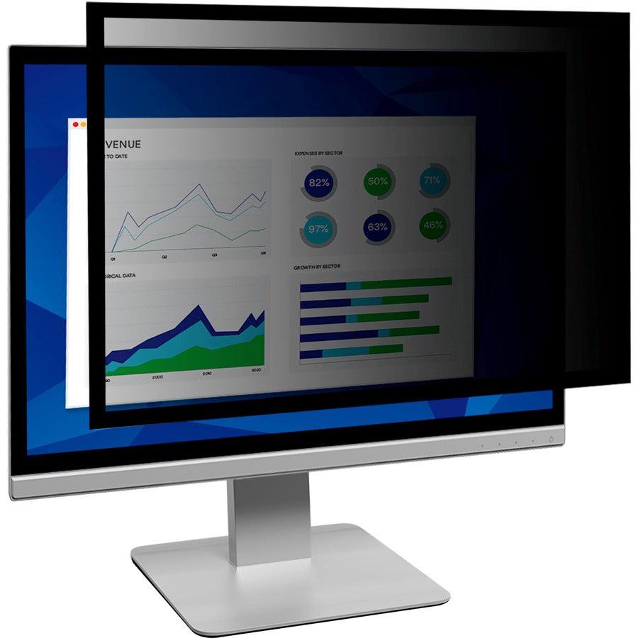 3M Framed Privacy Filter For 24" Widescreen Monitor