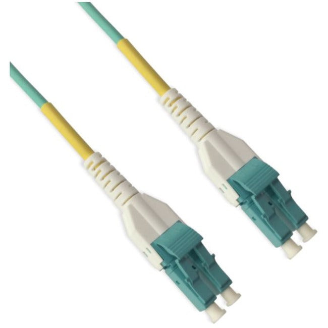 3M Lc To Lc Uniboot Om4 Aqua,50/125 Mmd 10G/40G/100G Fiber Cable