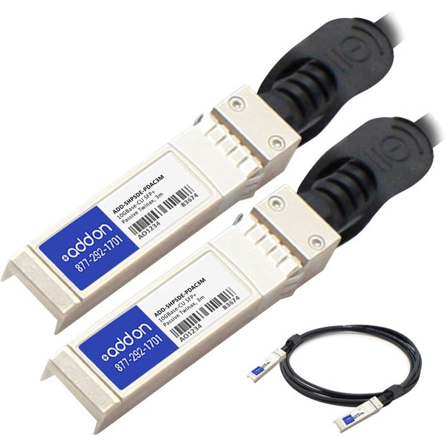 3M Sfp+ To Sfp+ Dac J9283B/,330-3966 Sfp+ To Sfp+ 10Gbase-Cu