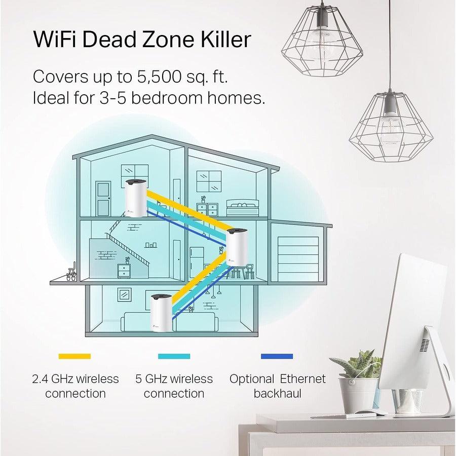 3Pk Ac1200 Whole Home Mesh,Wi-Fi System