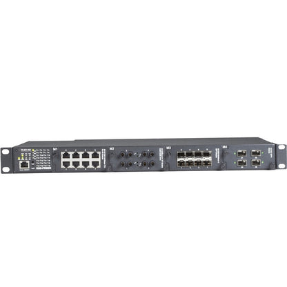 4 Slot Industrial Gigabit Ether,Net Switch Managed Modular Chassis