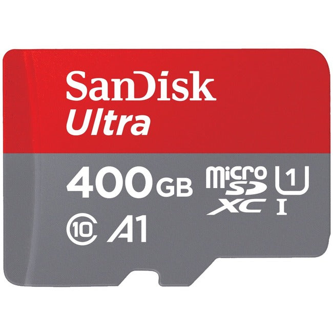 400Gb Ultra Usd 120Mb/S C10 Uhs,U1 A1 Card+Adap