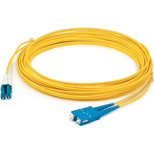 40M Single-Mode Fiber Smf 9/125,Duplex Sc/Lc Os1 Yellow Patch Cable