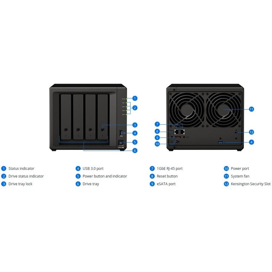 4Bay Nas Diskstation Ds920+,Diskless