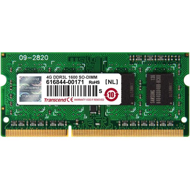 4Gb Ddr3L 1600Mhz Sodimm Sr X8,