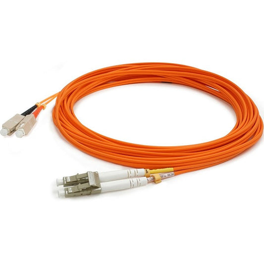 4M Lc To Sc M/M Om2 Orange,2-Strand Riser Fiber Patch Cable