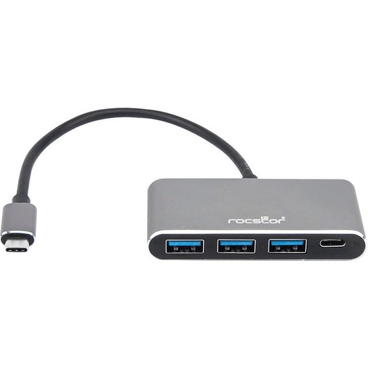 4Port Usb-C Hub 1Xusb-C And 3X,Usb-A 3.0 Hub Aluminum