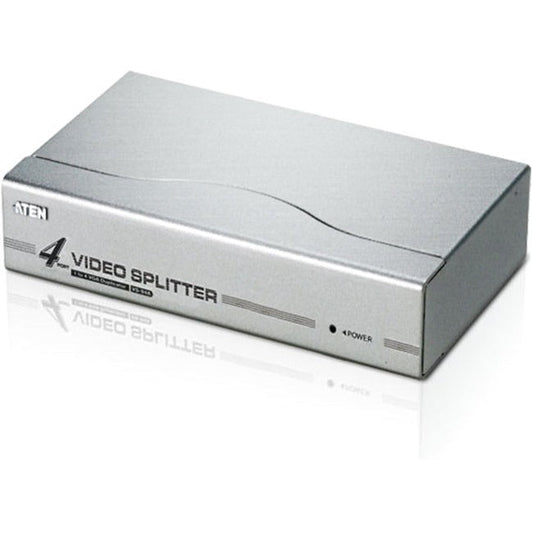 4Port Video Splitter W/ Support,Up To 1280X1024