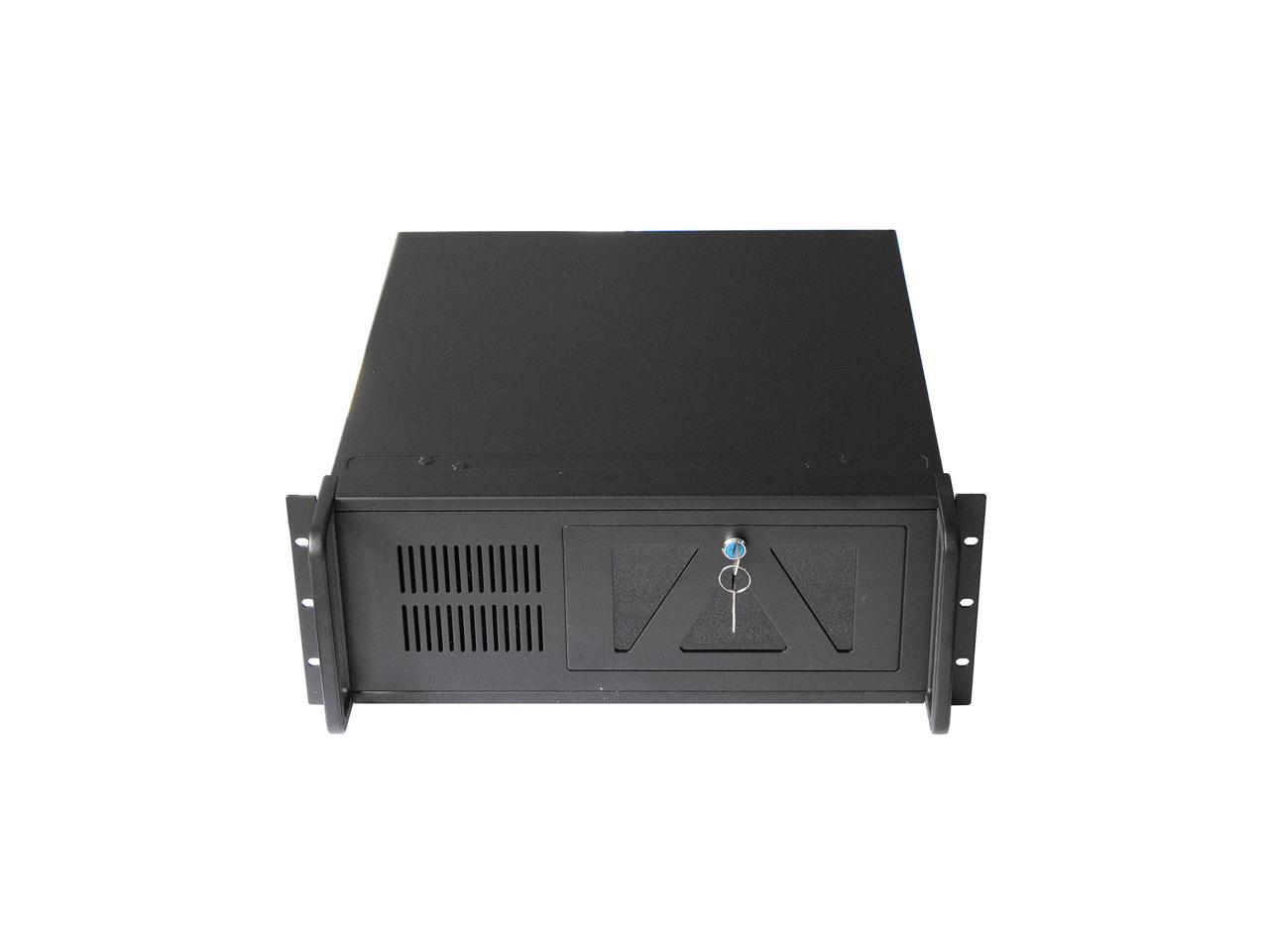 4U Industrial Control Chassis / Standard Rack-Mounted Industrial Chassis / 2 5.25-Inch Optical Drive Bays / 7 Pci / Pcie Full-Height Expansion Slots