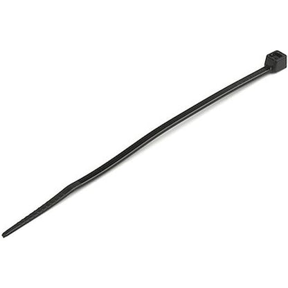 4Xem 1000 Pack 6" Cable Ties - Black Medium Nylon/Plastic Zip Tie