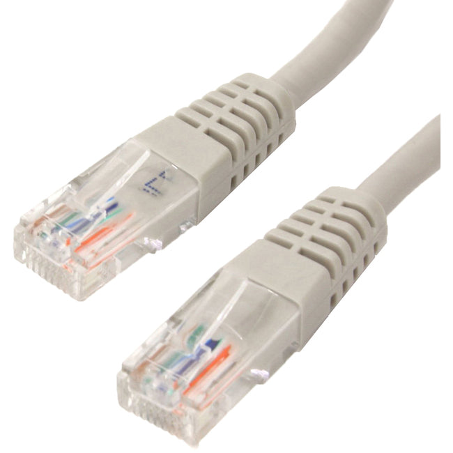 4Xem 100Ft Cat6 Molded Rj45 Utp Ethernet Patch Cable (Gray)