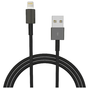 4Xem 15Ft 5M Black Charging Data And Sync Cable For Apple Iphone 5 5S 6 6S 6Plus 7 7Plus