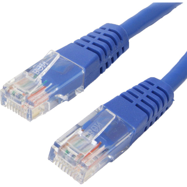 4Xem 1Ft Cat6 Molded Rj45 Utp Ethernet Patch Cable (Blue)