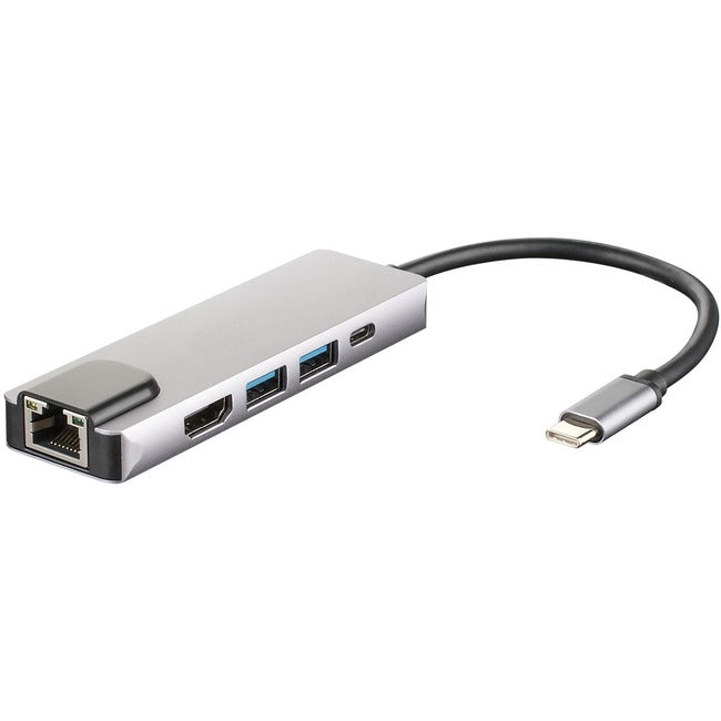 4Xem 5-In-1 Hdmi, Rj-45, Usb 3.0, Usb-C Dock