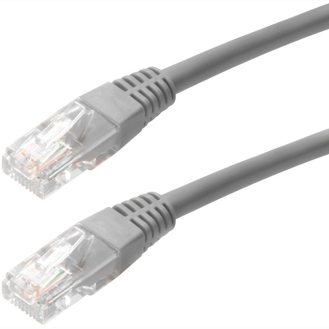 4Xem 6Ft Cat5E Molded Rj45 Utp Network Patch Cable (Gray)