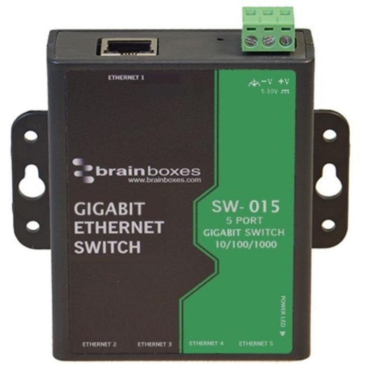 5 Port Gigabit Ethernet Switch,Temperature Range +14F To +140F