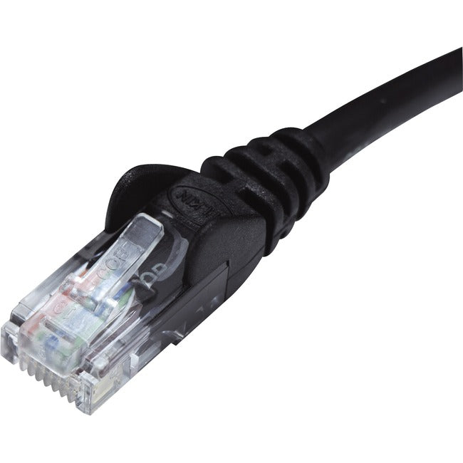 50Ft Cat5E Blk Utp Snagless,Rj45M/M Patch Cable Taa