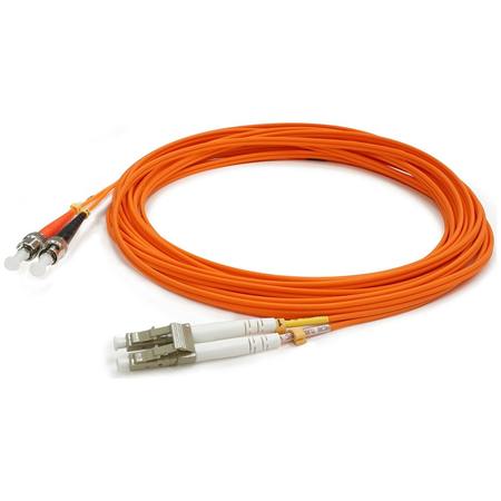 50M Fiber Lc To St M/M Om1 Upc,Duplex Lszh Patch Cable