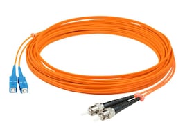 50M Fiber Sc To St M/M Om1 Upc,Duplex Lszh Patch Cable