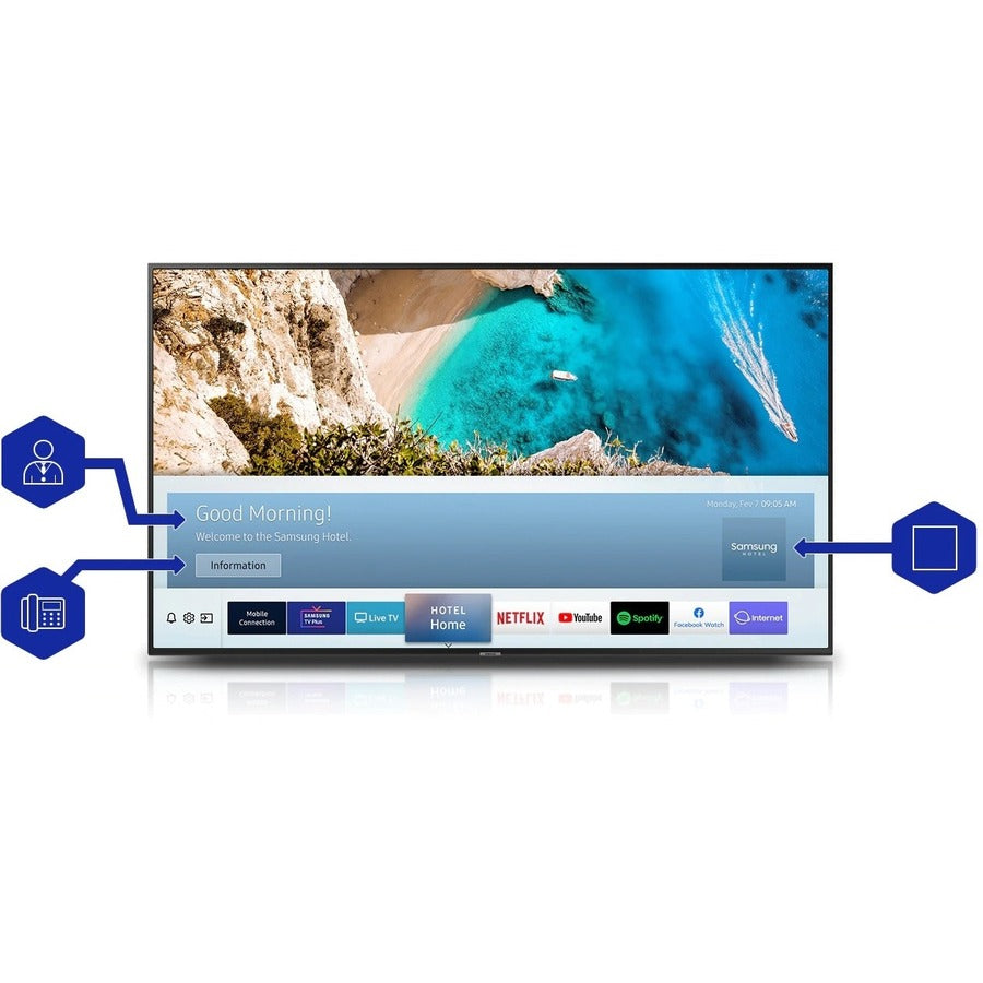 55In Uhd 4K Smart Hospitality,Tv Lynk Drm & Pro Idiom Tizen Os