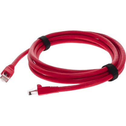 5Ft Cat6A Red Microboot,Snagless Rj45 M/M Patch Cbl Cu