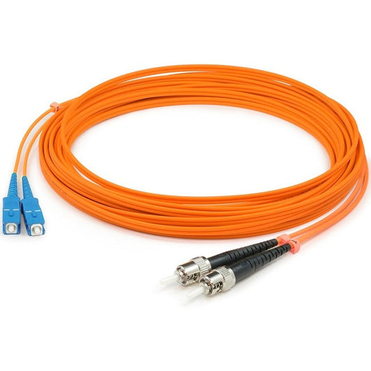 5M Fiber Optic Mmf St/Sc,62.5/125 Duplex Patch Cable