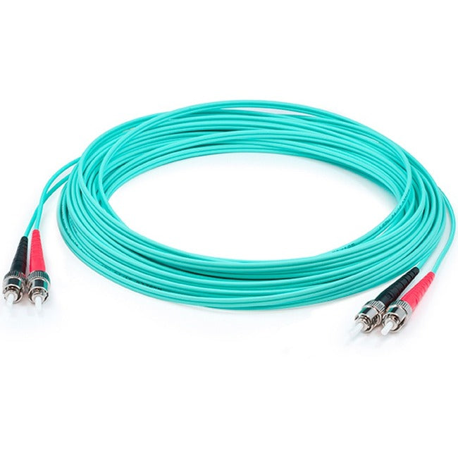 5M St M/M Om3 Aqua Duplex 2,Strand Lszh Lomm Patch Cable