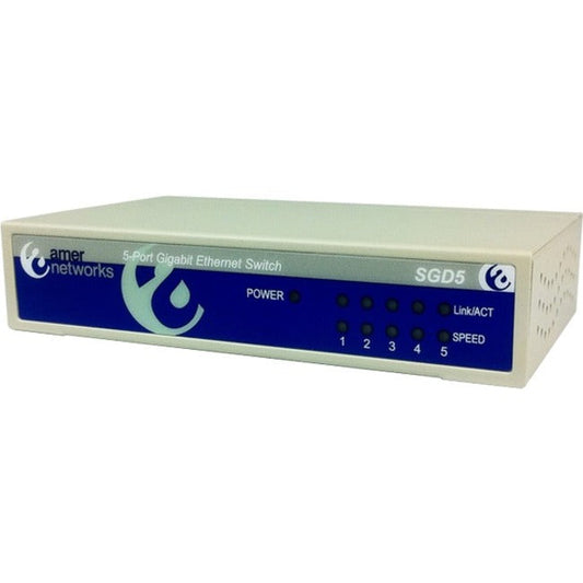 5Port Gigabit Enet Switch,Metalperp