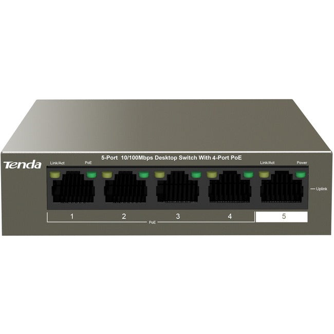 5Port Poe Desktop Switch,10/100Mbps