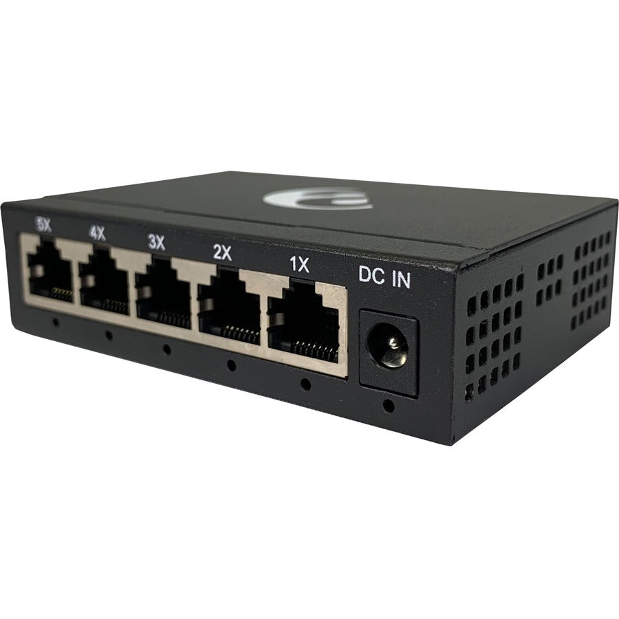 5Port Gig Ethernet Switch Metal,Capacity 10Gbps Mdi/Mdix Wall Mnt