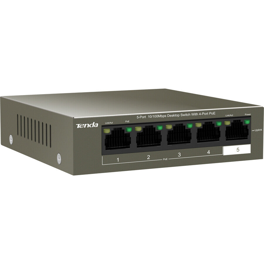 5Port Poe Desktop Switch,10/100Mbps