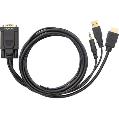 6Ft 1.83M M/M Hdmi To Vga Cable,15Pin