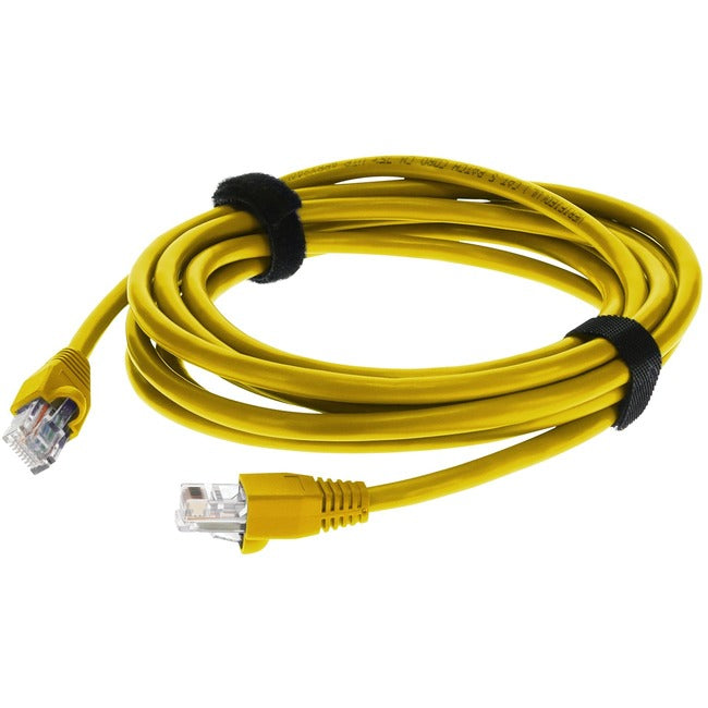 6Ft Addon Rj-45 M/M Cu Patch,Cbl Yellow Cat5E Utp Pvc