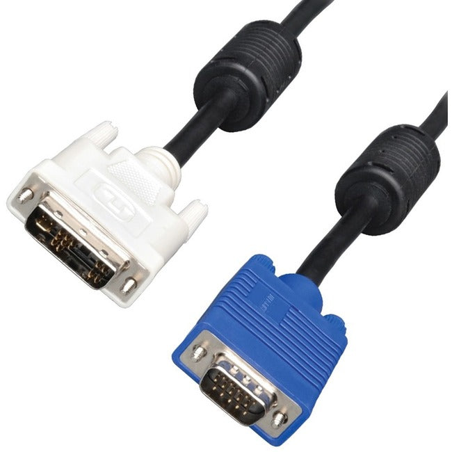 6Ft Dvi To Vga Monitor Cable,High Res Male To Male Lifetime