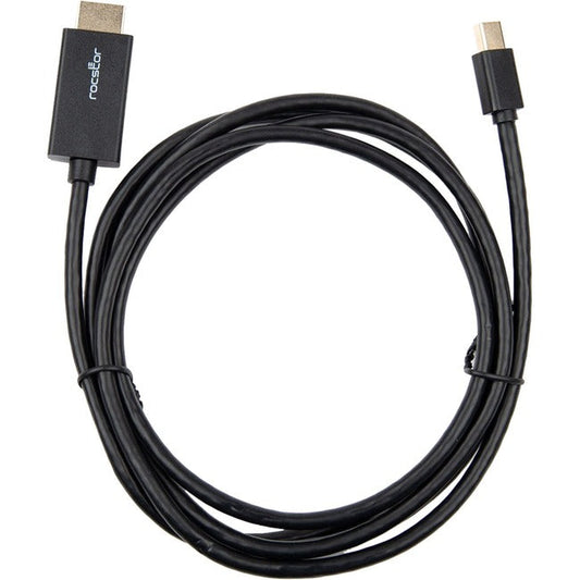 6Ft Mini Displayport To Hdmi,M/M 4Kx2K 30Hz Cable Black