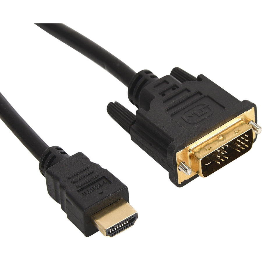 6Ft Hdmi To Dvid Cable,18Plus1 Male To Male