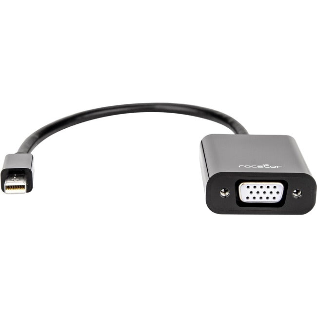 6In Mini Displayport To Vga,Male To Female Adapter Black