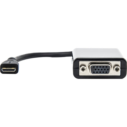 6In Mini Hdmi To Vga Adapter,Male To Vga Female Black