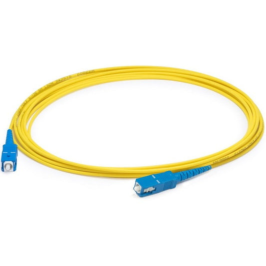 6M Fiber Sc M/M Os1 Upc Simplex,Lszh Yellow Patch Cable