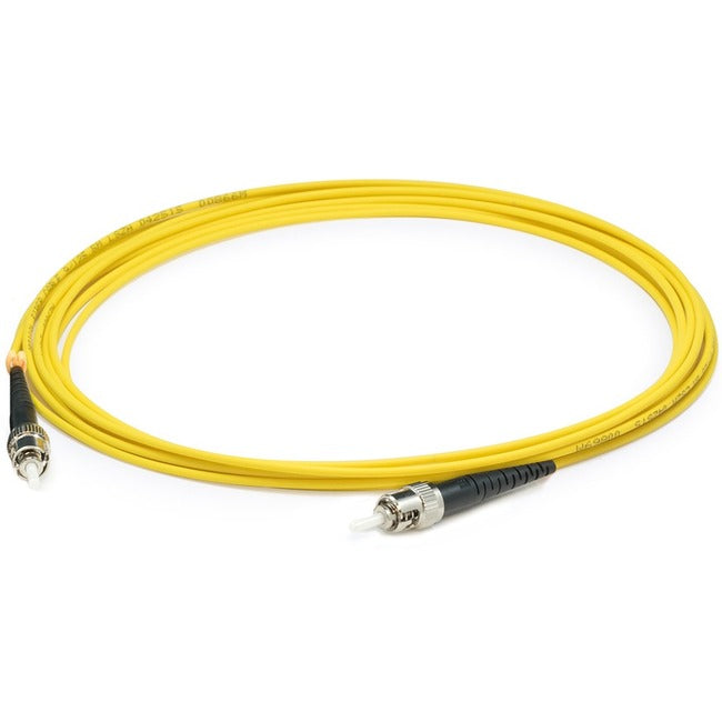 6M Fiber St M/M Os1 Upc Simplex,Lszh Yellow Patch Cable