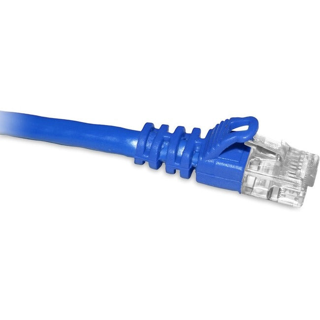 75Ft Cat6A Blue Shielded 10G,Booted Snagless Cord