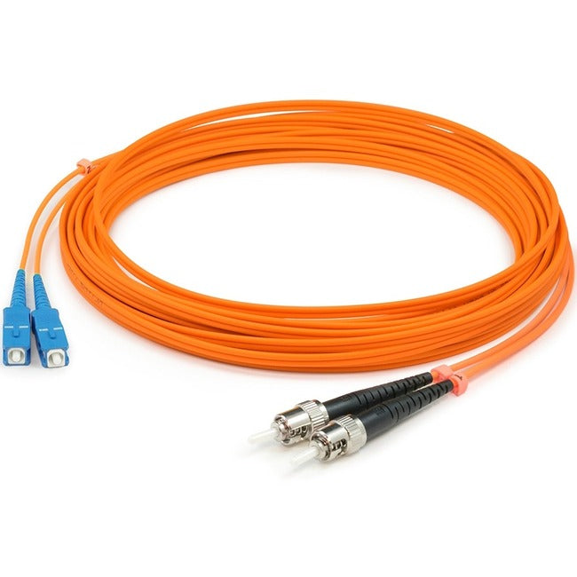 7M Fiber Sc To St M/M Om1 Upc,Duplex Lszh Patch Cable