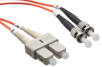 7M Fiber Optic Mmf Sc/St Duplex,Om2 50/125 Cable